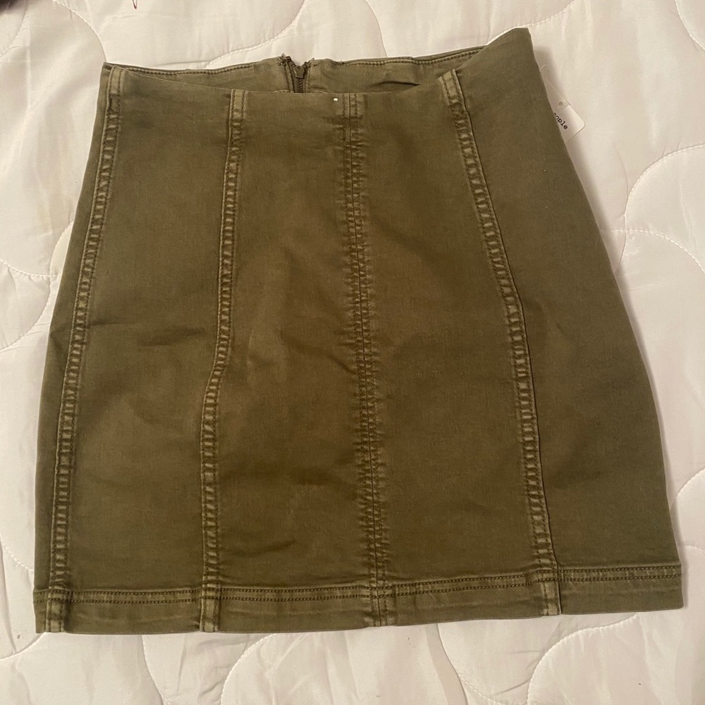 Free people cargo skirt